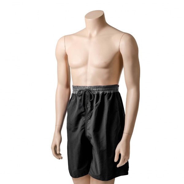 zours_bademode_stoma_badeshorts_montego_schwarzmitgrauembund